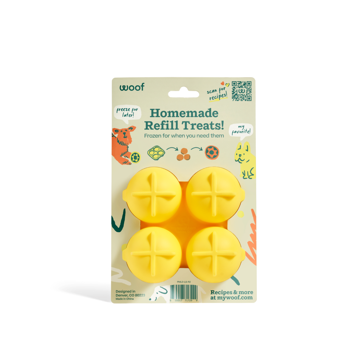 Woof - Pupsicle Treat Tray: Small