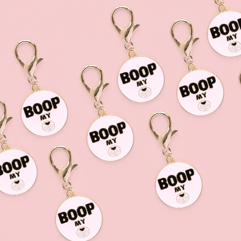 Cocopup London - Dog Collar Charm - Boop My Snoot
