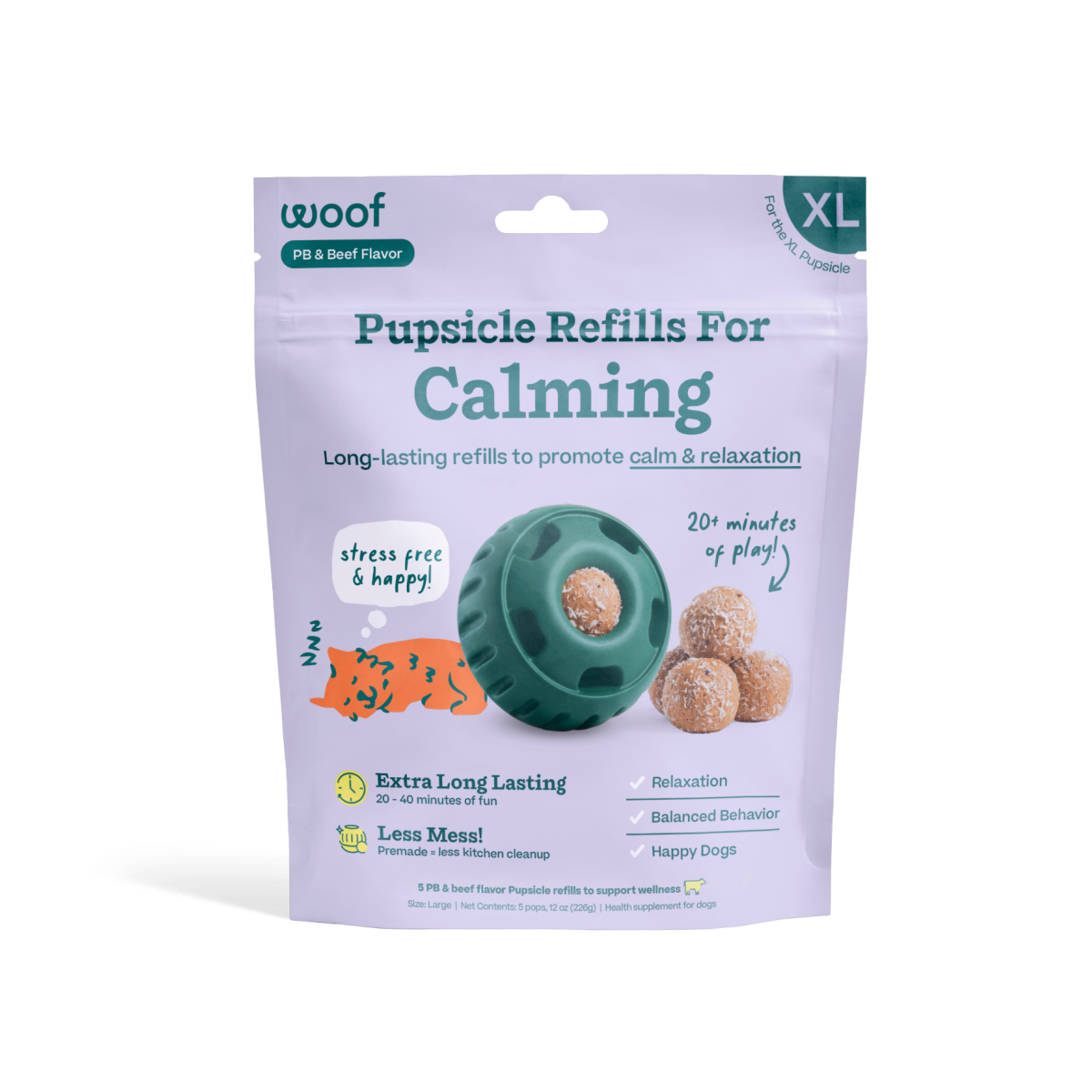 Woof - Calming Wellness Pops: Small