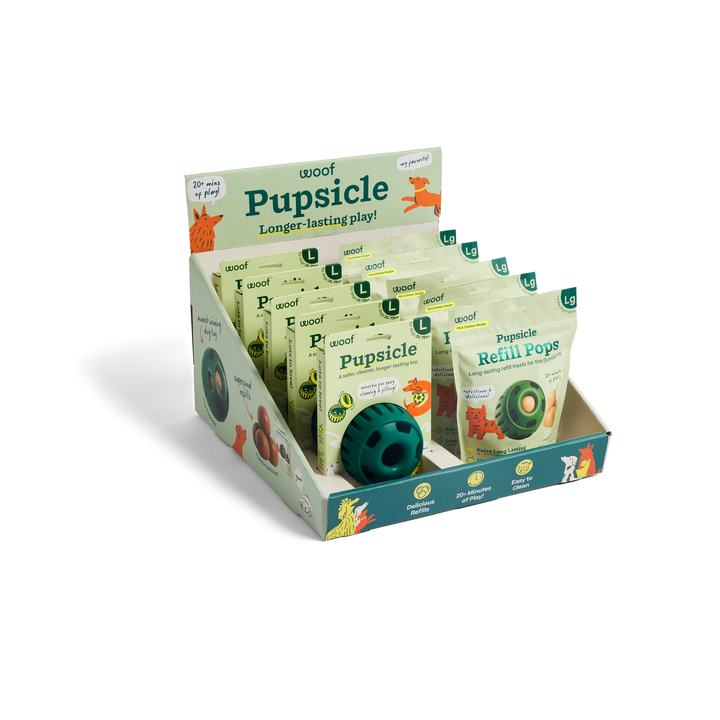 Woof - Pupsicle PDQ Display