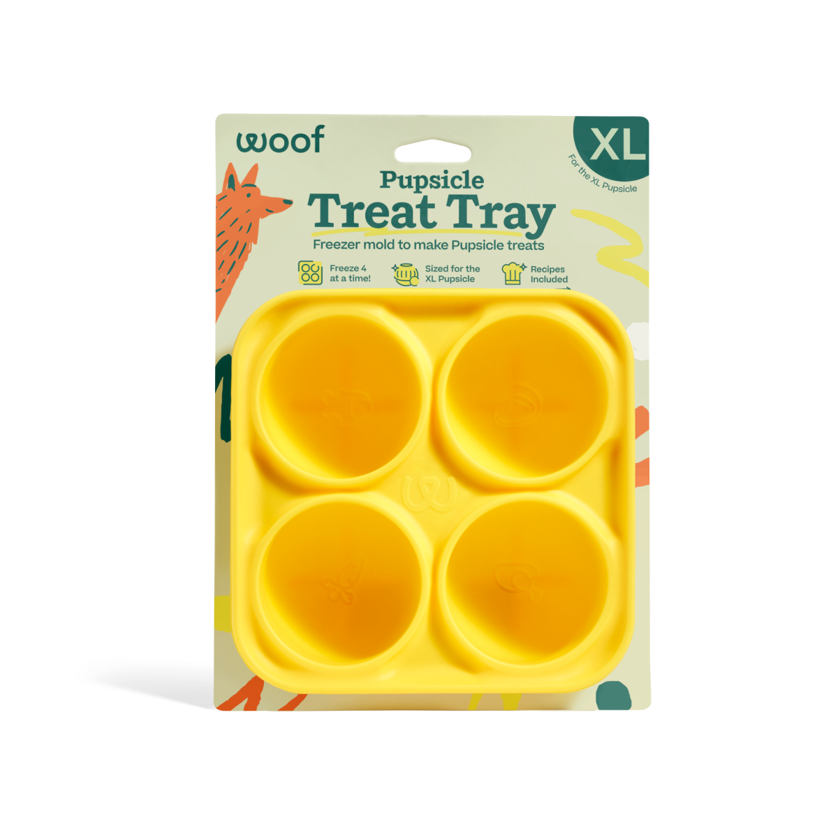 Woof - Pupsicle Treat Tray: Large