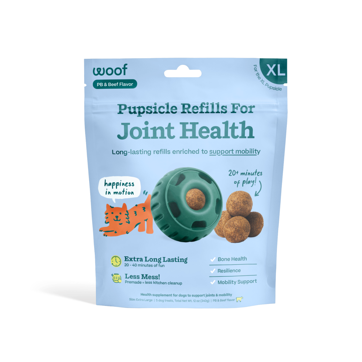 Woof - Joint Health Wellness Pops: Large