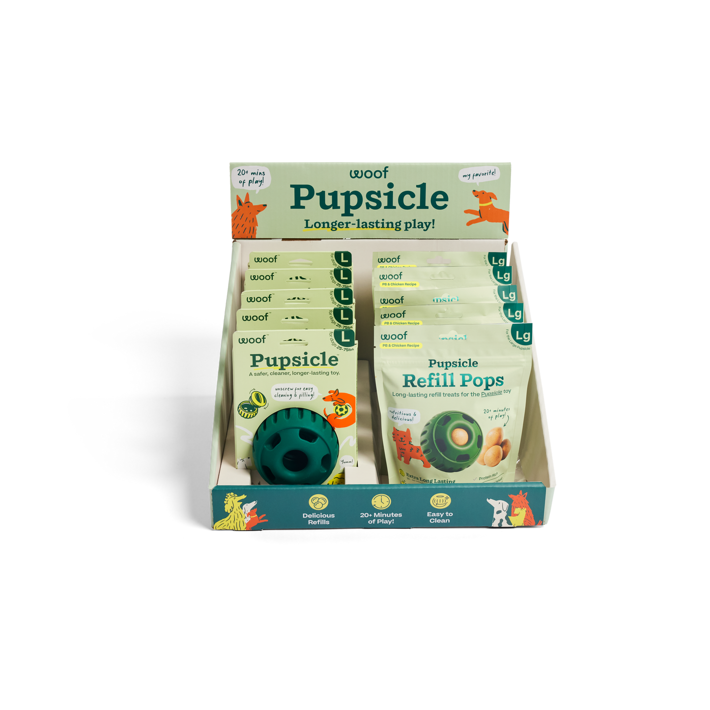 Woof - Pupsicle PDQ Display