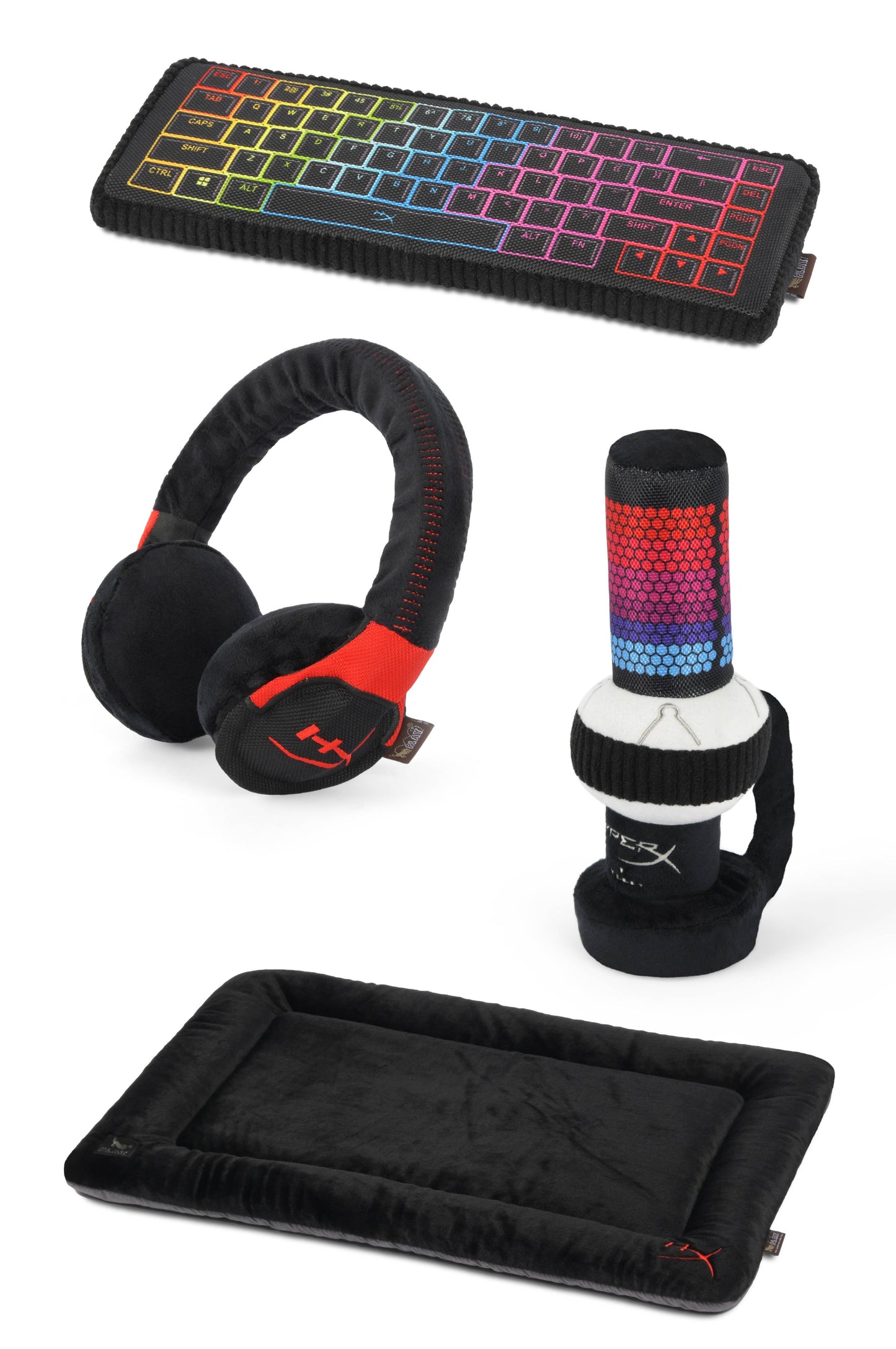 P.L.A.Y. Pet Lifestyle and You - P.L.A.Y. x HyperX Dog Toy Set - 3 Pieces