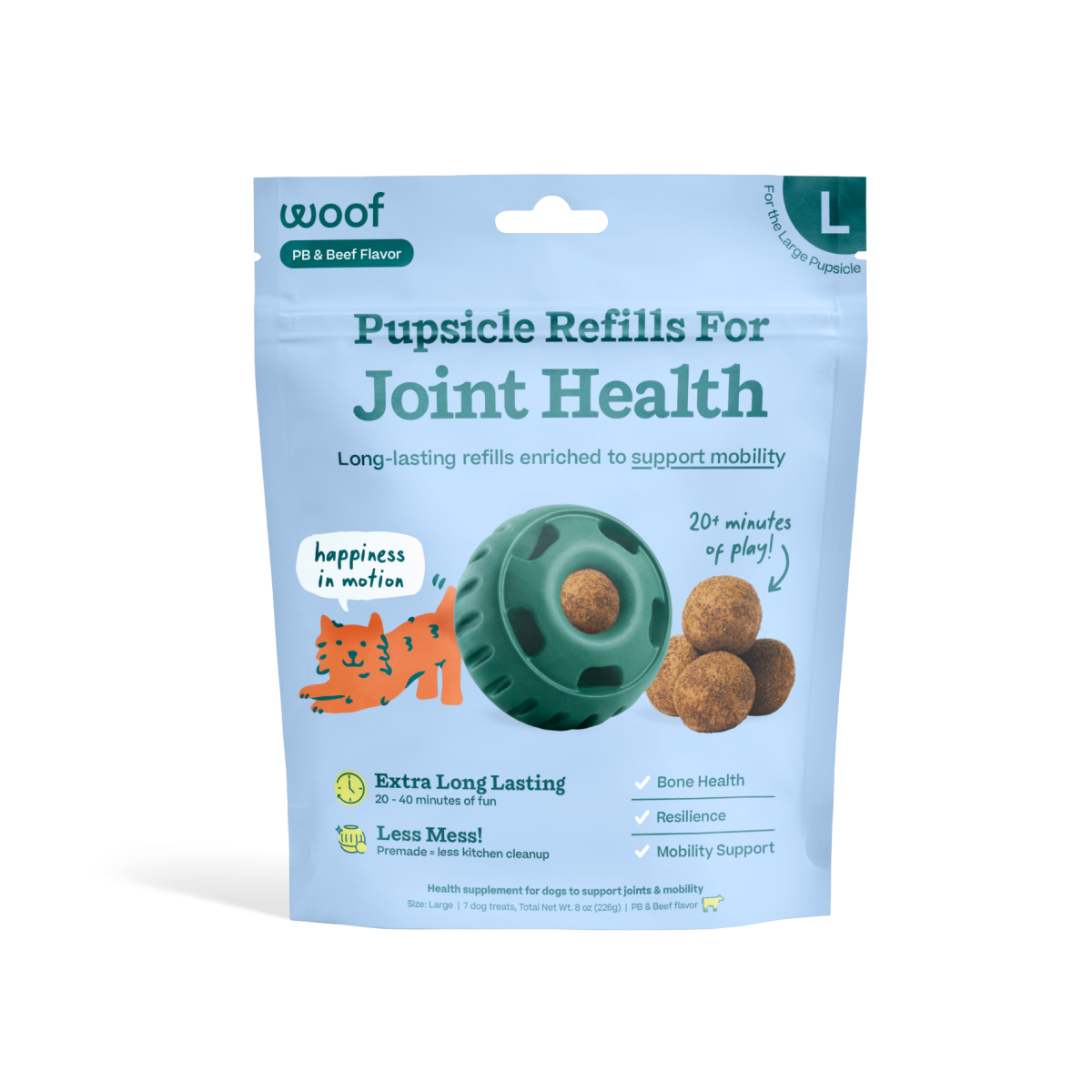 Woof - Joint Health Wellness Pops: Extra Large