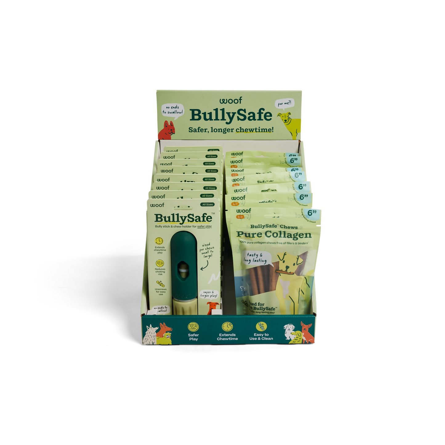 Woof - BullySafe PDQ Display