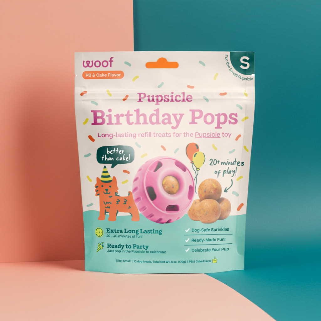 Woof - Birthday Pops: Small