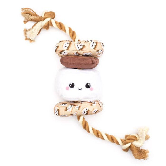 The Worthy Dog - S'mores Toy: Beige / Small