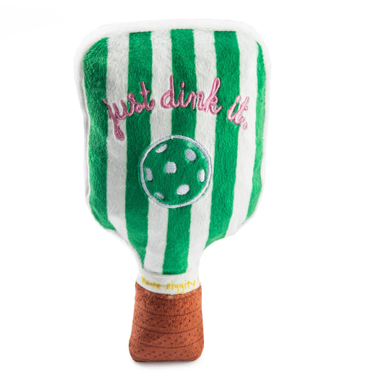 Haute Diggity Dog - Green Stripe Pickleball Paddle by Haute Diggity Dog