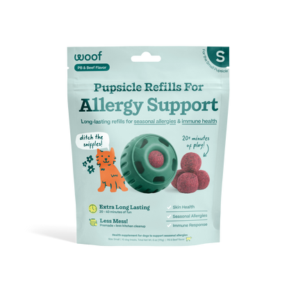 Woof - Allergy Support Wellness Pops: Small