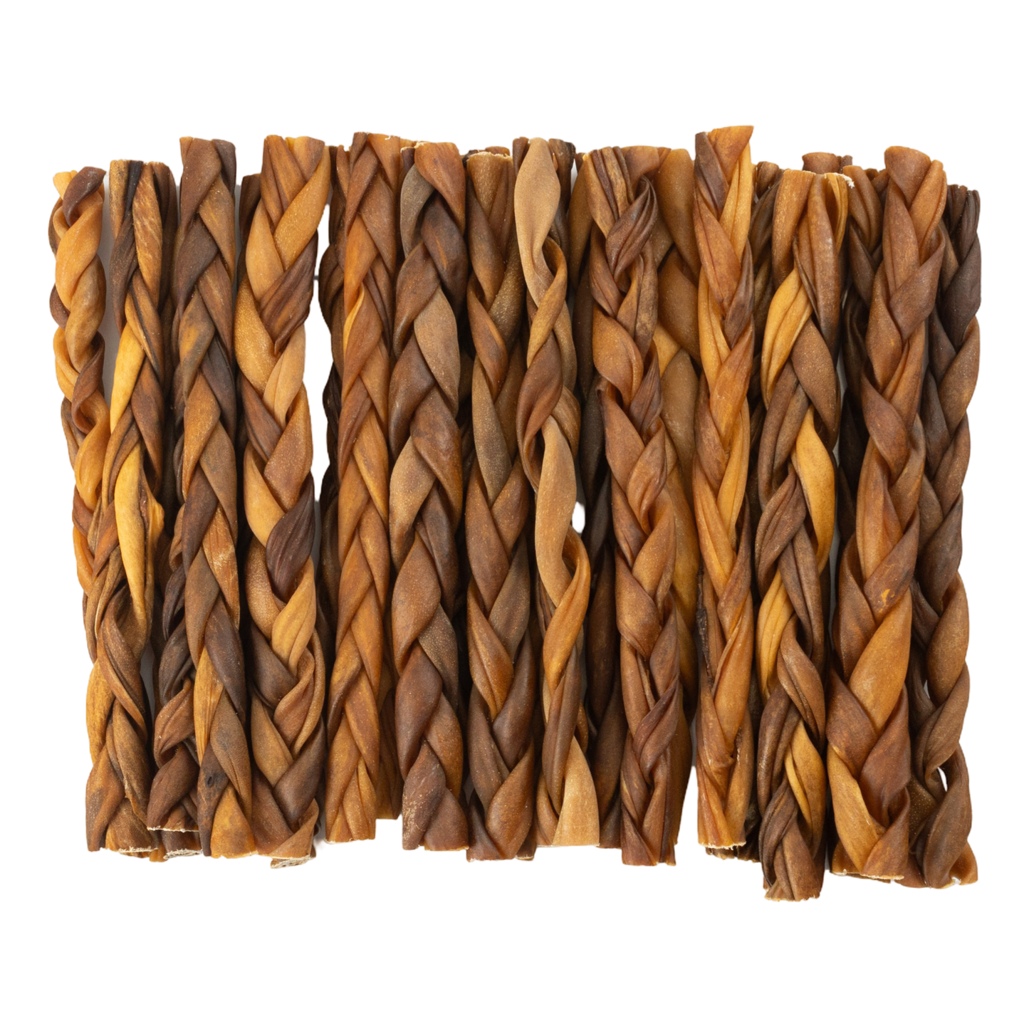 Jojo Modern Pets - Braided Collagen Stick Dog Treat - 12" Thick (15/Bag)