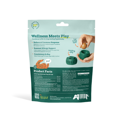 Woof - Allergy Support Wellness Pops: Large