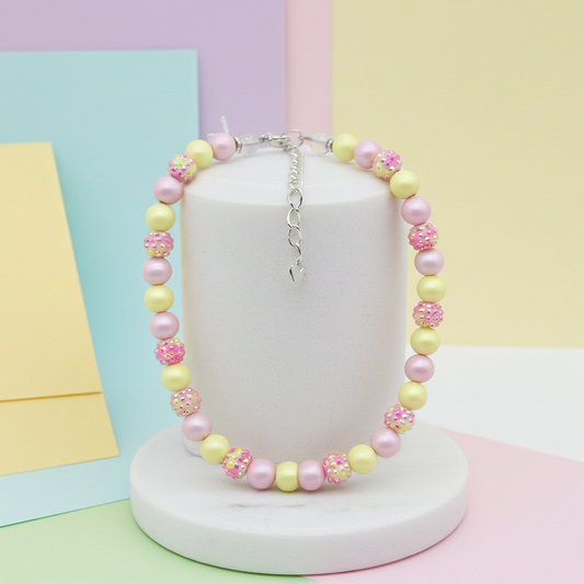 Spring Mini Soft Confetti Dog Necklace: 11"