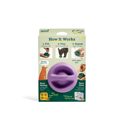 Woof - The Pupsicle - Lavender: Large