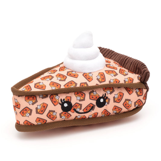 The Worthy Dog - Pumpkin Pie Toy: Peach / Large