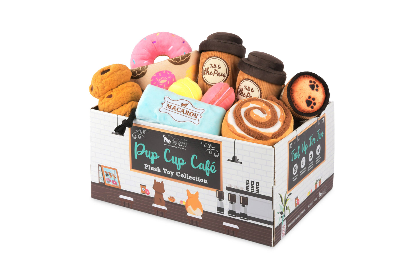 P.L.A.Y. Pet Lifestyle and You - Pup Cup Café Toy Set (15 pc in Display Box)