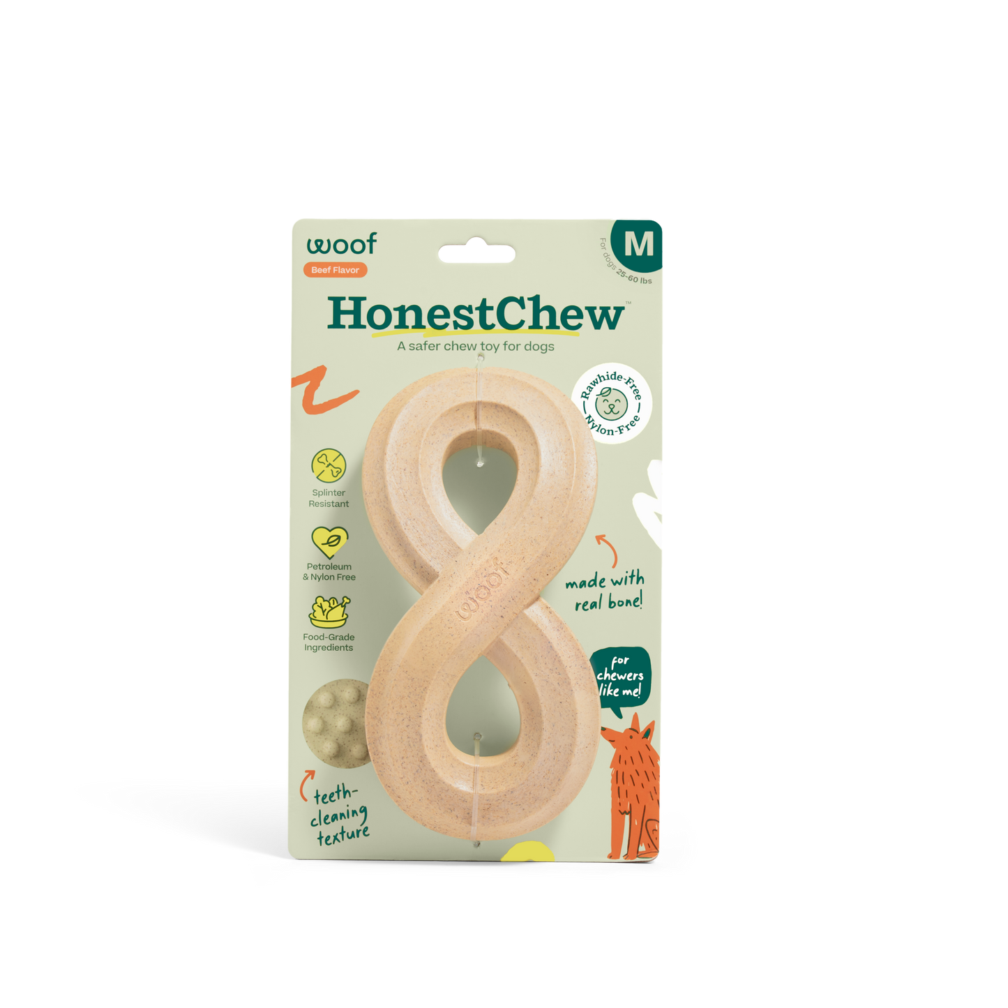 Woof - HonestChew: Antler / Medium