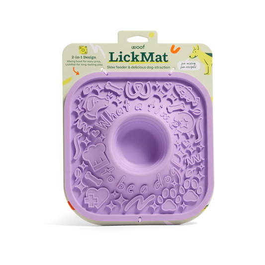 Woof - LickMat: Purple