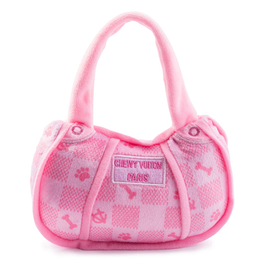 Haute Diggity Dog - Pink Checker Chewy Vuiton Handbag by Haute Diggity Dog: Small