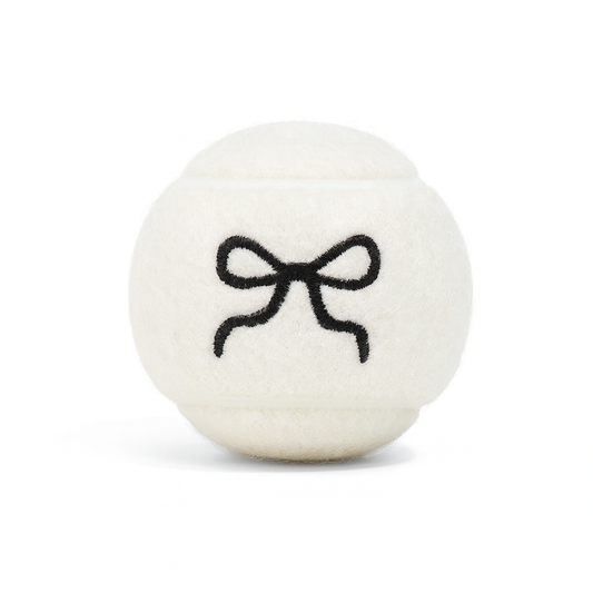 Cocopup London - Embroidered Tennis Ball - Pup in Paris