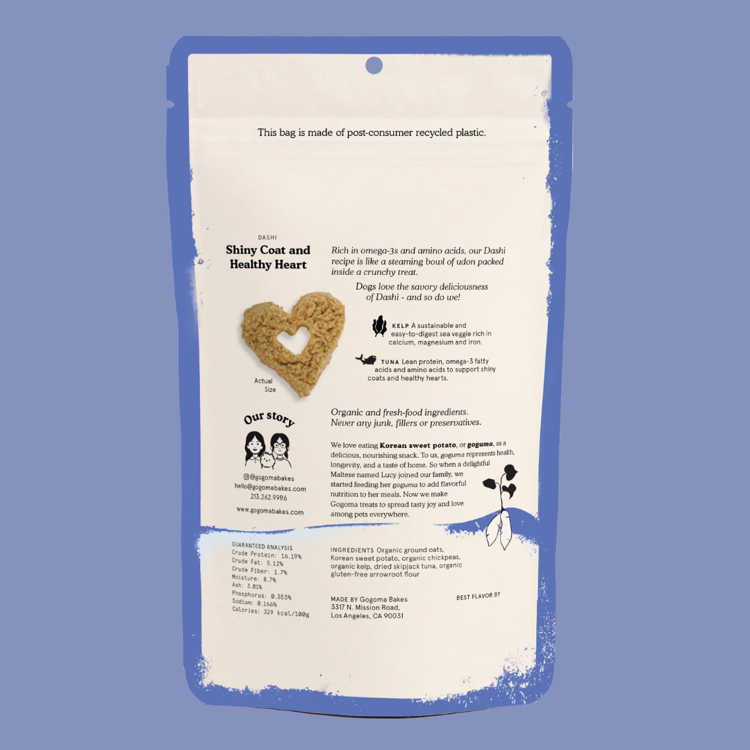 Gogoma - Kelp + Tuna Whole Food Dog Treat for Heart Health