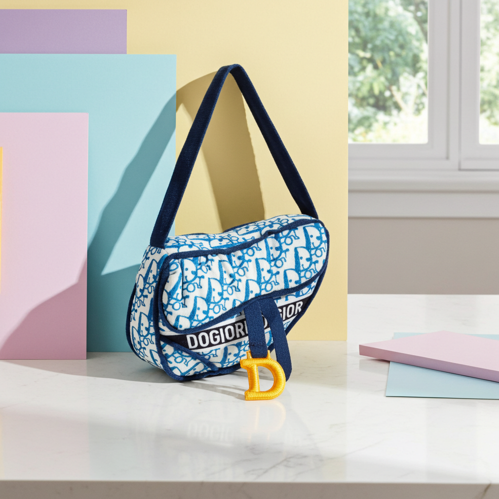 Dogior Saddle Bag Toy - Navy