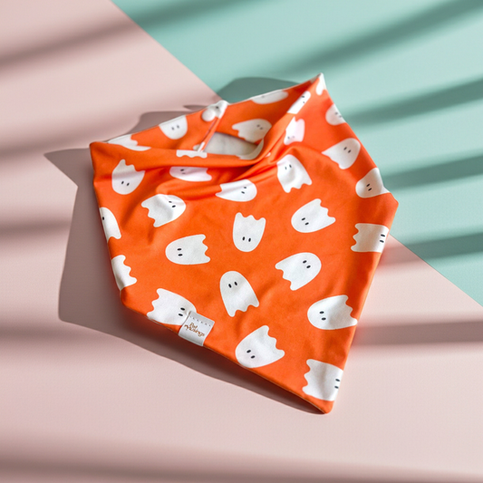 Ghosties Wrinkle Resistant Bandana: Small