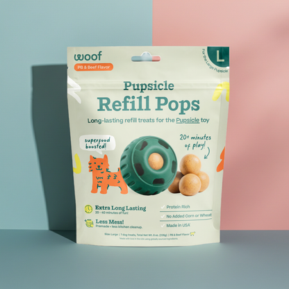 Woof - Pupsicle Pops: Beef / Large