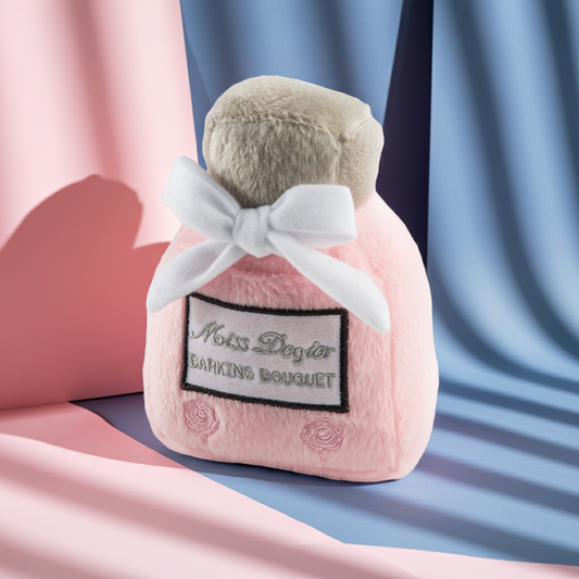Miss Dogior Perfume Bottle Squeaker Dog Toy