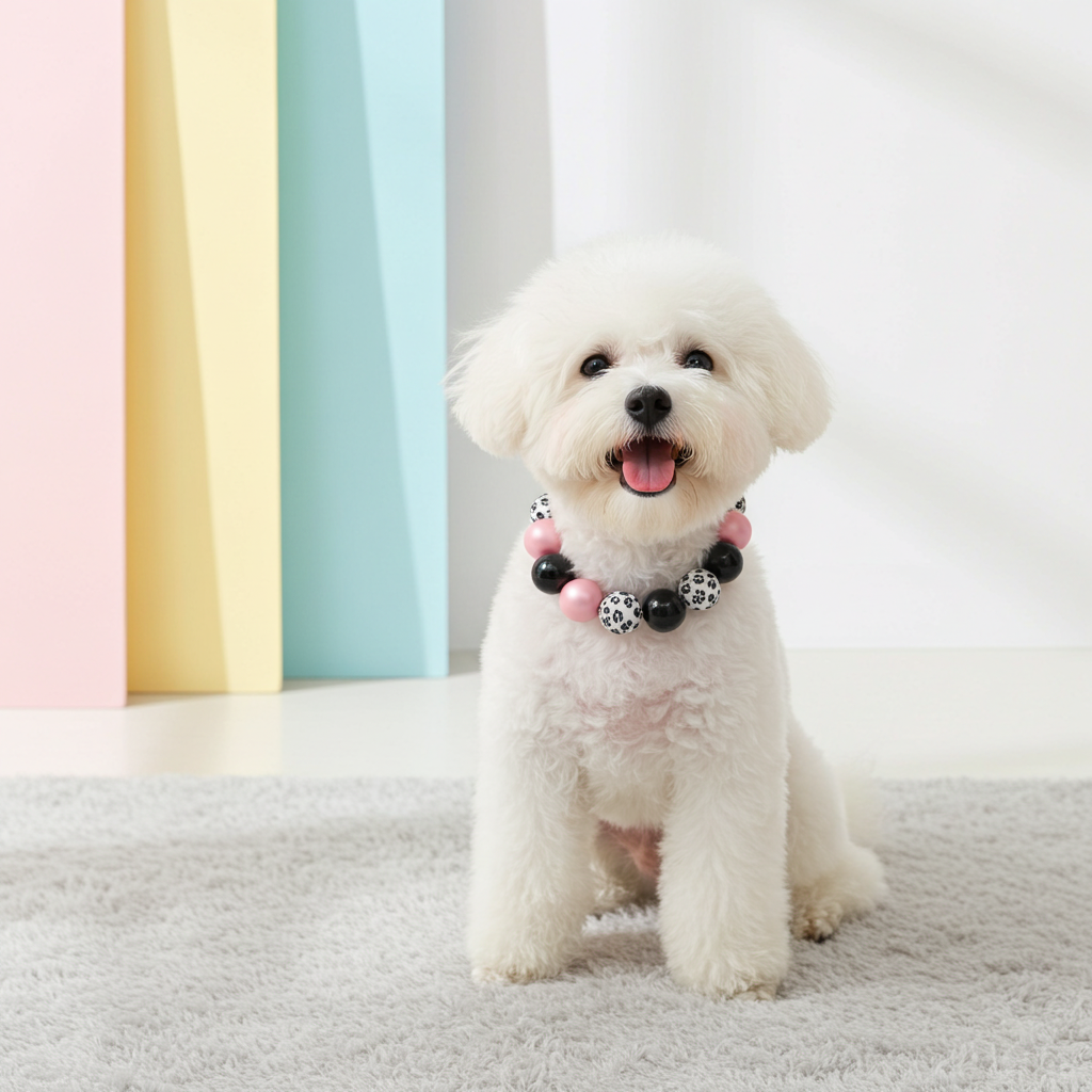 PAW PASSION DOG NECKLACE: 10 inches