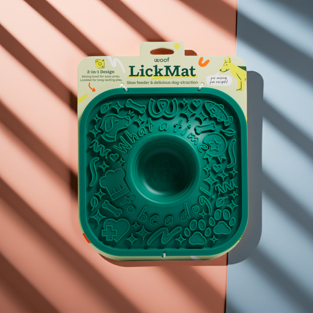 Woof - LickMat: Green