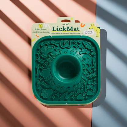 Woof - LickMat: Green
