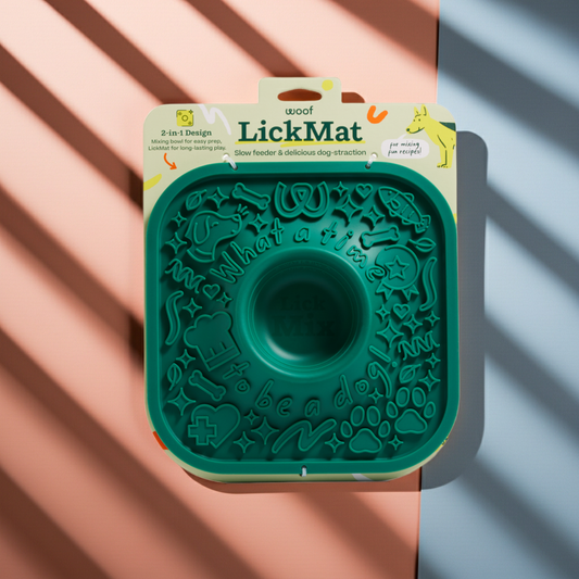 Woof - LickMat: Green