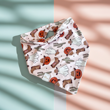 Pumpkin Wrinkle Resistant Bandana: Medium/large