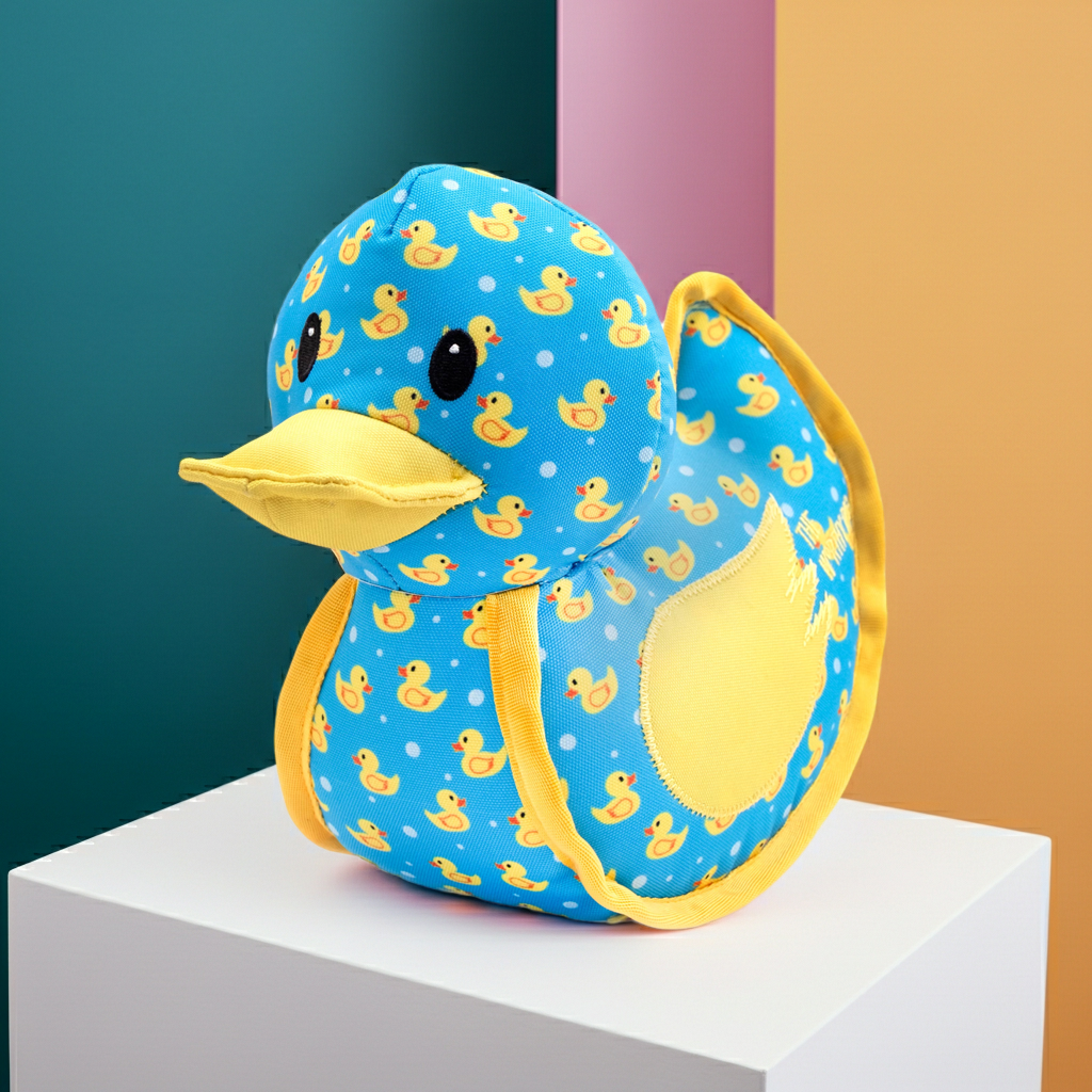 Rubber Duck Toy: Blue / Small