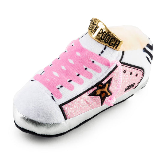 Haute Diggity Dog - Golden Pooch - Pink Squeaker Dog Toy