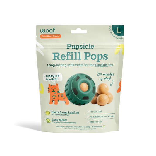 Woof - Pupsicle Pops: Beef / Large