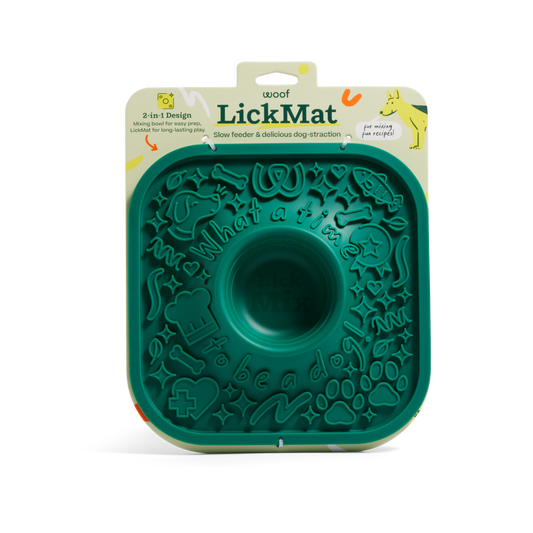 Woof - LickMat: Green