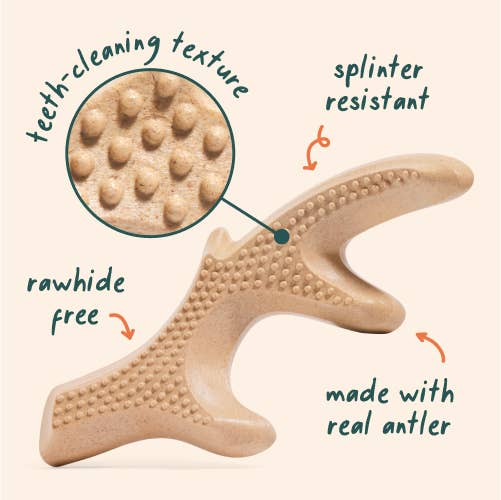 Woof - HonestChew: Antler / Medium
