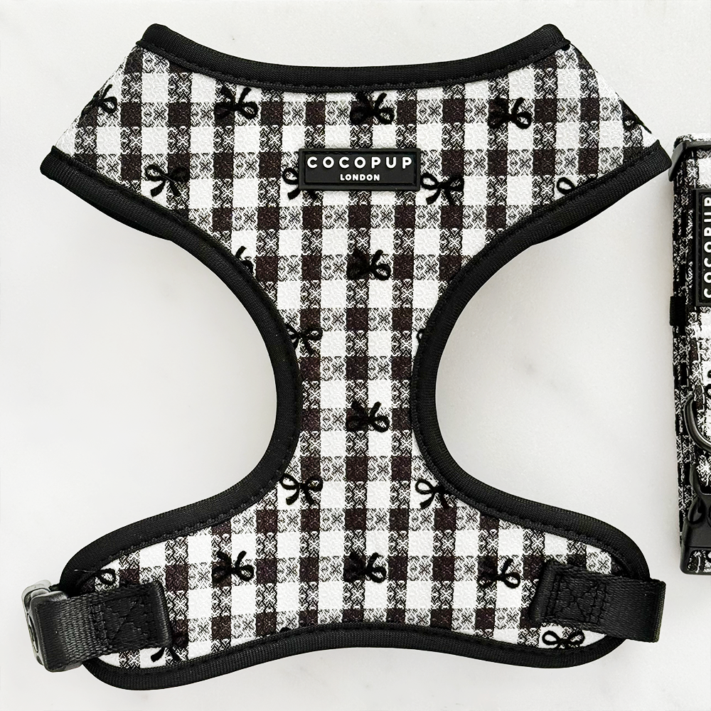 Cocopup London - Pup in Paris Adjustable Neck HARNESS: M
