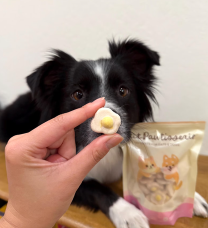 Petit Pawtisserie - Freeze Dried Chicken Egg Treats for Cats & Dogs 50g