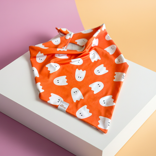 Ghosties Wrinkle Resistant Bandana: Medium/large