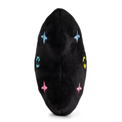 Haute Diggity Dog - Black Monogram Chewy Vuiton Bone Squeaker Dog Toy: XL
