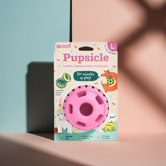Woof - Party Pupsicle: Pink / X-Large