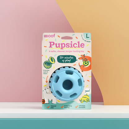 Woof - Party Pupsicle: Blue / Large