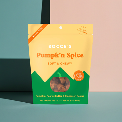 Pumpkin Spice Soft & Chewy Treats- Bocce's Bakery